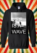 Felpa con cappuccio Life is a