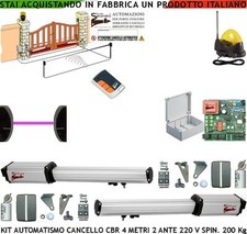 KIT ELETTRICO CBR CANCELLO 4