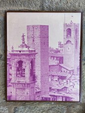 Stampa antica con cornice - con,