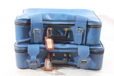 2X Valigia Da Viaggio Blu