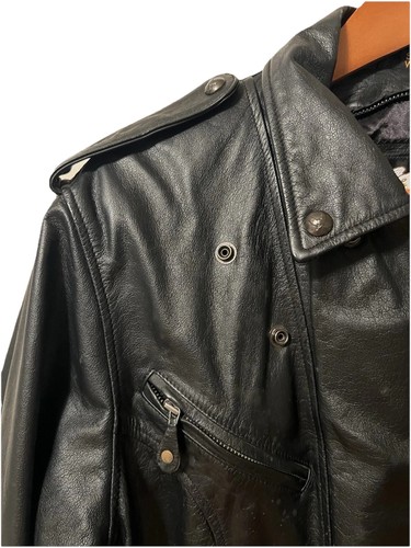 Giacca pelle vintage - giacca,