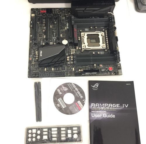 Asus rampage black edition - rampage, iv