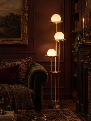 Lampada terra vintage 3 - lampada,
