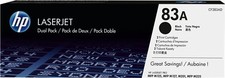 ORIGINAL HP Multipack nero CF283AD 83A ~3000 Seiten Nastro Trasferimento Termico