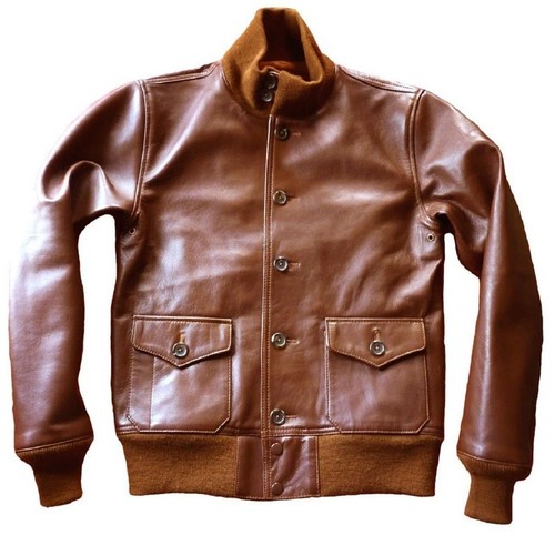 Bomber uomo marrone giacca