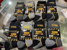 24 PAIA CALZINI CALZE UOMO DA LAVORO RINFORZANTI WORK  MISURA 40/46