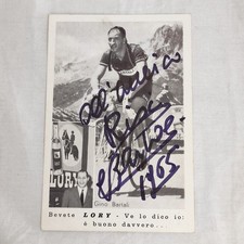 Gino BARTALI cartolina con