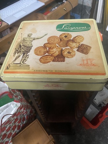 Scatola latta pubblicitaria - scatola,