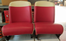 FIAT 500 F L ALTRE COPPIA SEDILI RIBALTABILI CON NUOVI COPRISEDILI - VEDI FOTO