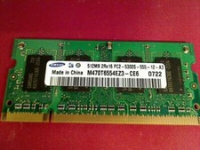 512 MB DDR2 PC2-5300S SODIMM