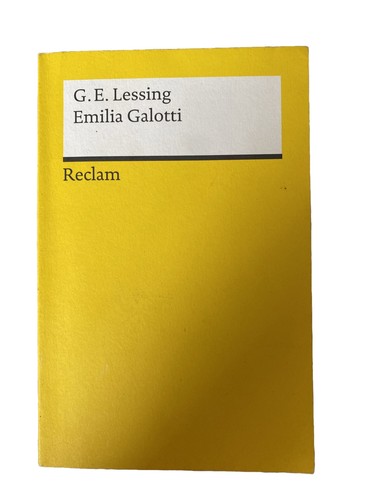 Emilia galotti - emilia,