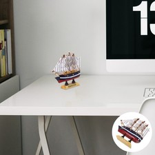 Barca Vela in Legno Modellino