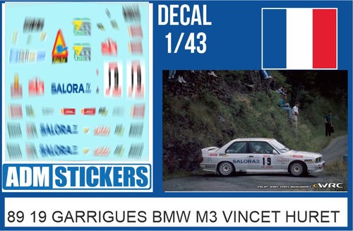 Decal 43 rallye de - 89,