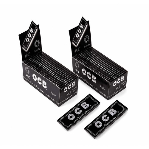 Ocb cartine premium nere - cartine,