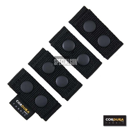 Distanziale cordura 4pz - 4pz, nero