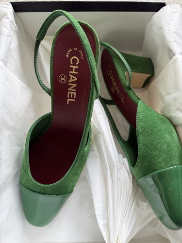 Chanel tacco slingback taglia - slingback,