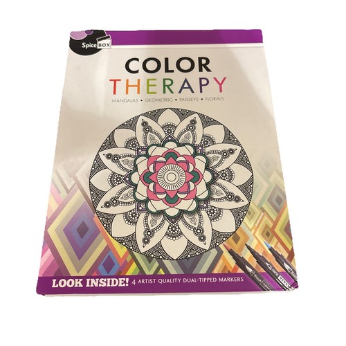 Coloring kit book 4 - kit, pens