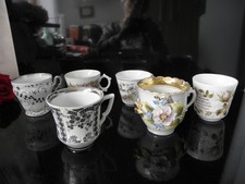 Collezione 6 tazze antiche da