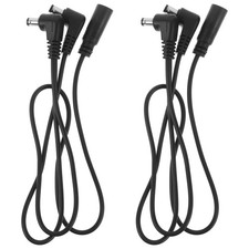  Cavo di alimentazione da 2 pezzi - Alimentatore per pedaliera per chitarra