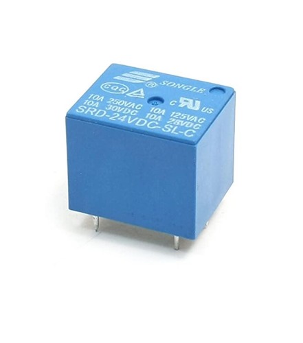Rele 24v srd 250v 10a - 24v,