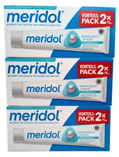 6x 75ml Meridol Dentifricio Dentifricio 3x Confezione Doppia Effetto Antibatterico