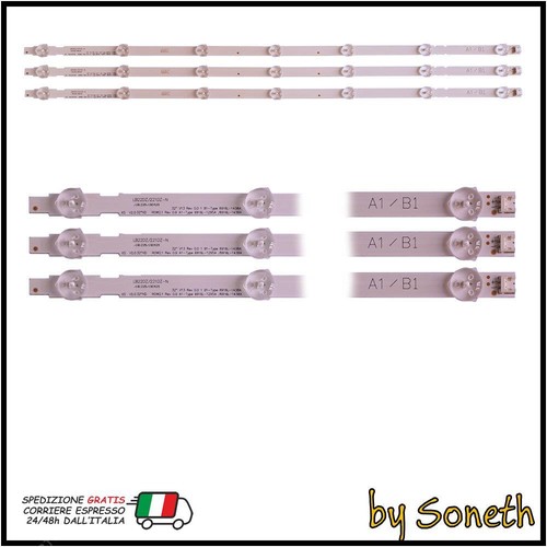 Kit barre led per 32 - kit, 3
