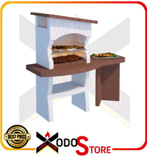 Barbecue A LEGNA in muratura LINEA VZ modello PORTOFINO - mail x sconto