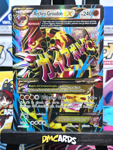 Pokemon archeo groudon - pokemon, ex