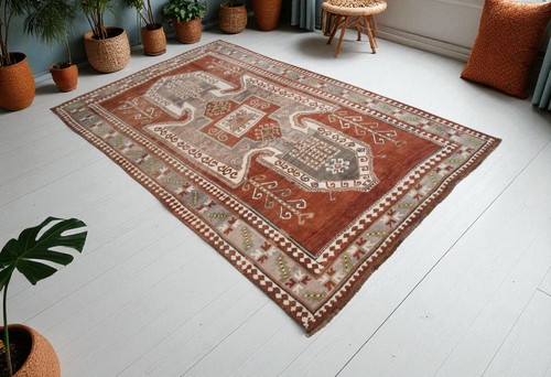 Tappeto turco vintage - tappeto,