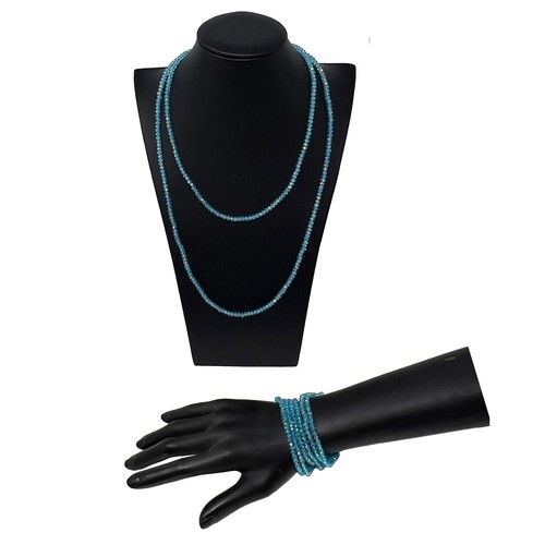 Azzurro collana bracciale - azzurro,