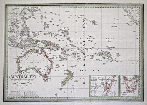 Stampatralia oceania originale - oceania,
