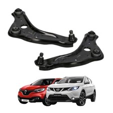2 BRACCI OSCILLANTI SOSPENSIONE ANT. NISSAN QASHQAI II 2013>2020 RENAULT KADJAR