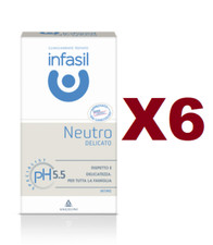 6 PCS INFASIL GENTLE NEUTRAL