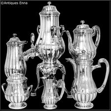 Samovar francese in argento