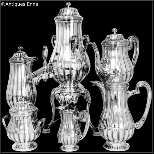 Samovar francese argento - samovar, in
