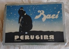 SCATOLA CARTONE "BACI PERUGINA" Anni'50, rarissima in buono stato, vedere foto!!