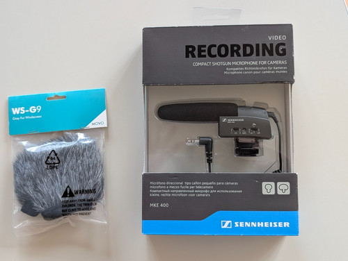 Cib sennheiser mke 400 - cib,