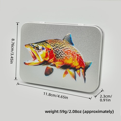 Fly box pesca con - pesca, inserto