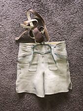 LEDERHOSEN BAVARESI IN PELLE X BAMBINO  (VITA CM 36) 1966