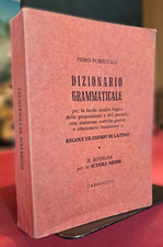 Piero Forestali - DIZIONARIO GRAMMATICALE per la facile analisi logica - 1964
