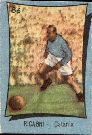 Figurina cartonata calciatori - figurina,