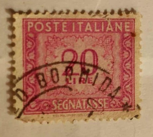 Francobollo poste italiane - francobollo,