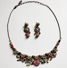 Set collana e orecchini design