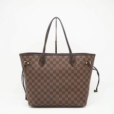 Borsa Louis Vuitton N41603 Damier Neverfull Mm Marrone