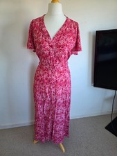 Abito midi rosa eco delfino