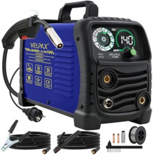 140A Saldatrice A Filo Continuo Senza Gas, 3 in 1 MIG/ARC/Lift TIG IGBT Inverter