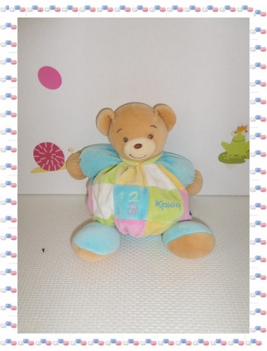 Doudou peluche ours boule - doudou,