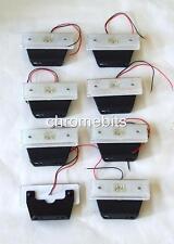 8 SMD LED 24 V 24 Volt Bianco Trasparente Indicatore Laterale Luci Camion Bus
