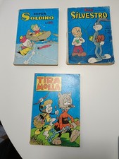 Soldino Silvestro Tiramolla 3 fumetti vintage anni 60.