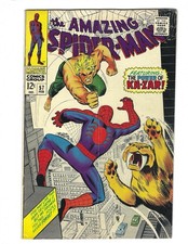 Amazing Spider-Man #57 1968 ottime condizioni + piatto e lucido! Arrivo di Ka-Zar! Zabu! Combinazione